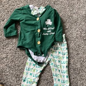 Infant St Patrick’s day outfit